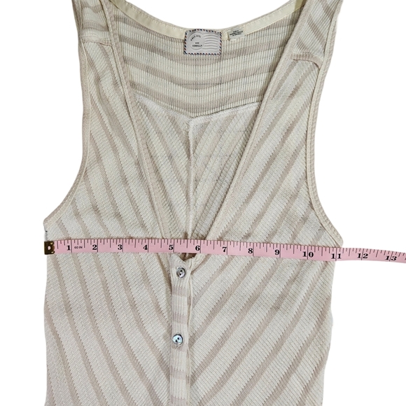 Postmark By Anthropologie Hi/Low Button Up Semi Sheer Swing Dress, Cream, XS - Picture 13 of 15